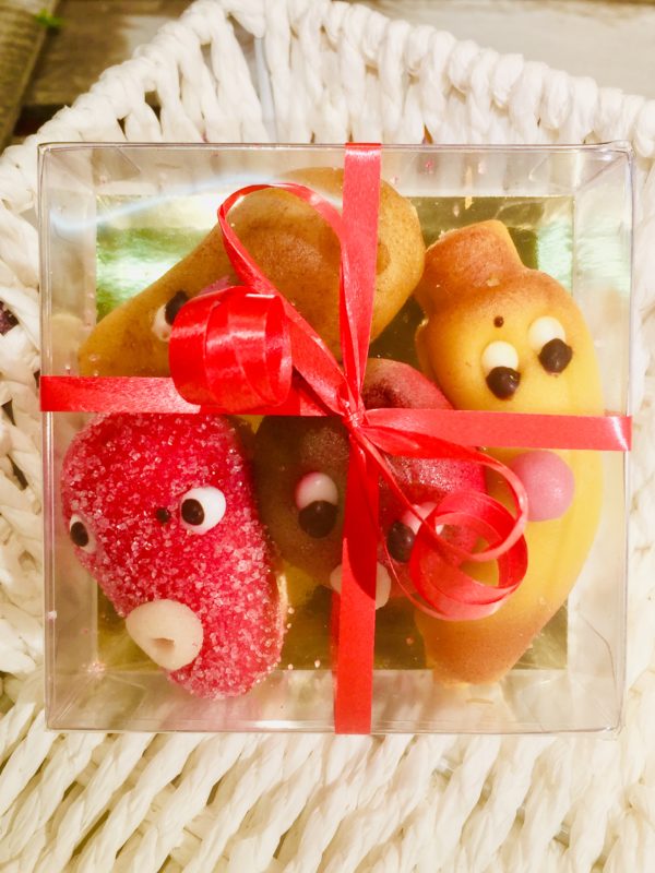 Ballotin Massepain Visage Fruits