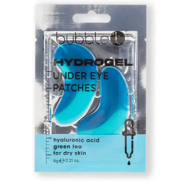 Patchs hydrogel pour le contour des yeux - Acide hyaluronique et thé vert